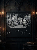Horror Icons Halloween Wall Art – Monochrome Horror Movie Artwork
