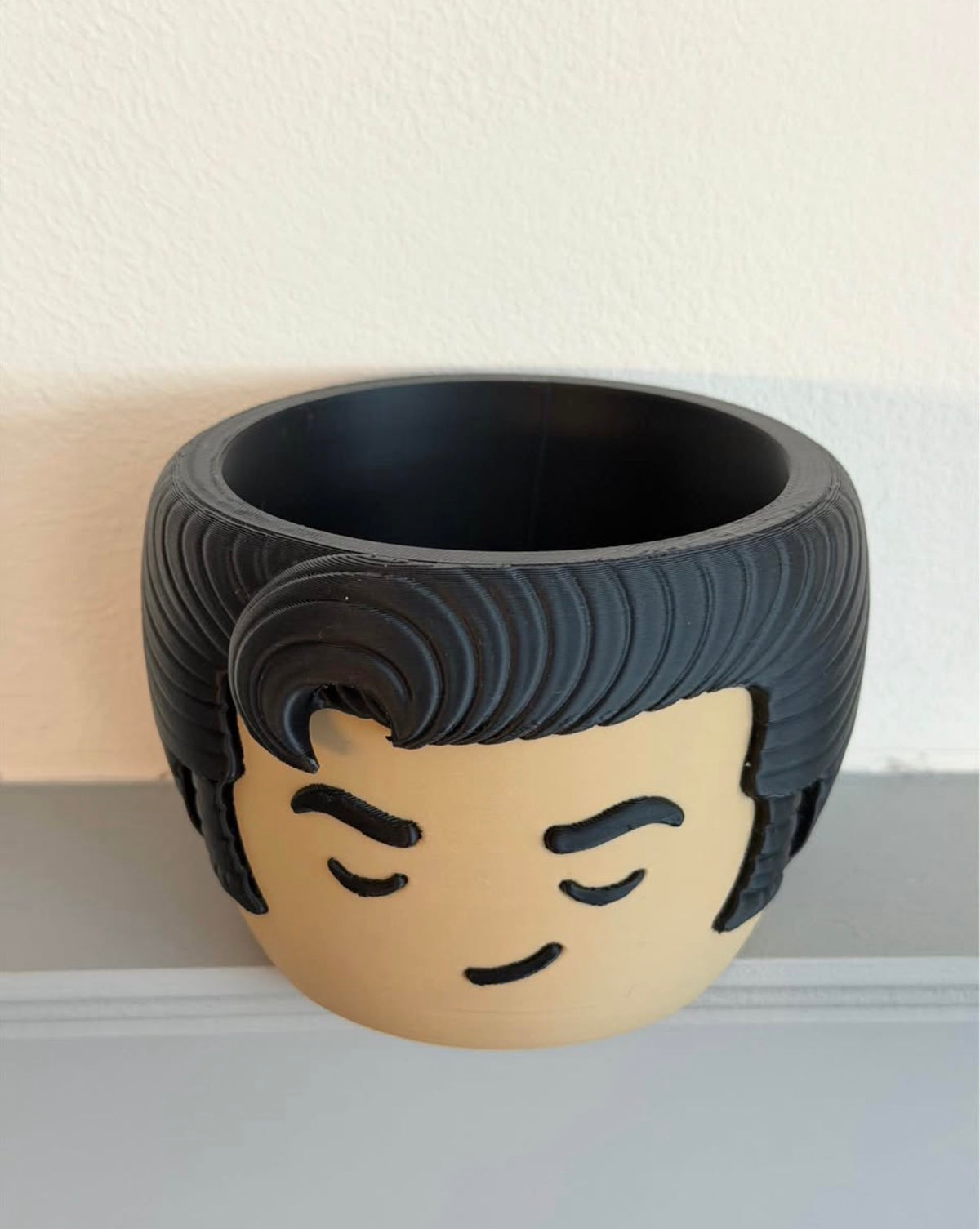 Elvis Presley King of Pop Planter
