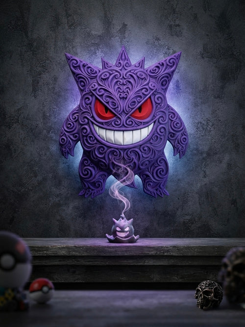 Gengar Ornate Wall Art – Pokemon Wall Display