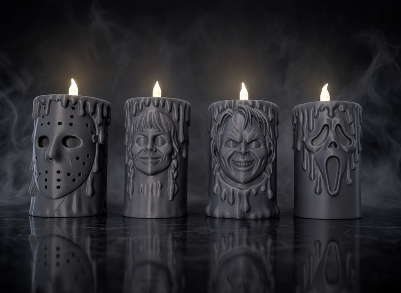 X4 Horror Friends Tealight Holder
