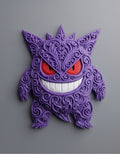 Gengar Ornate Wall Art – Pokemon Wall Display