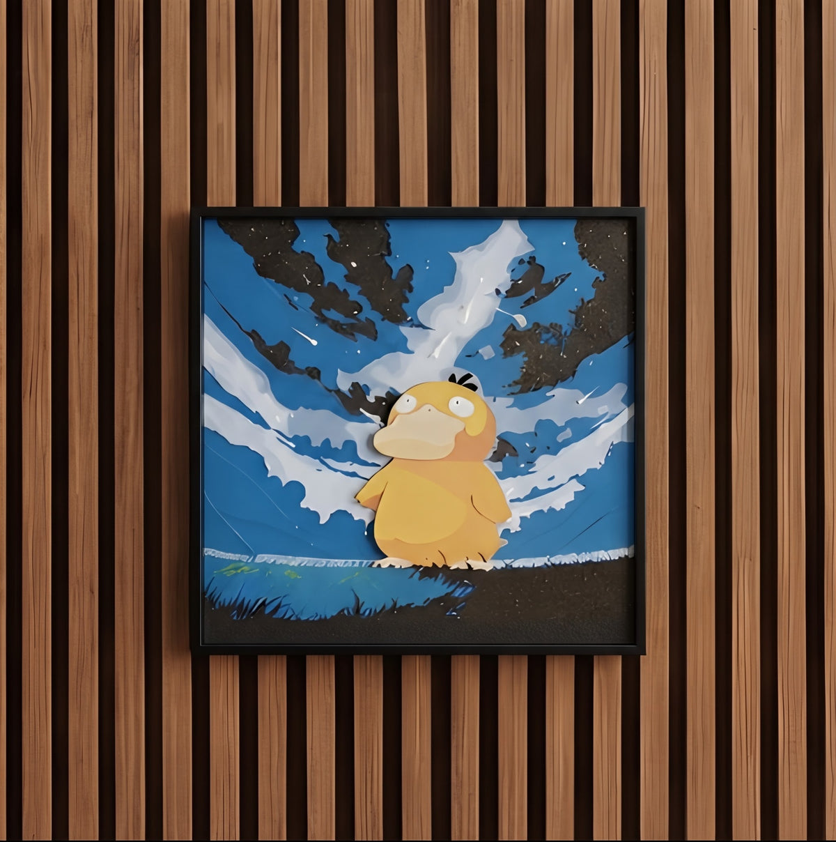 Psyduck Ocean Wall Art – Pokemon Character Display